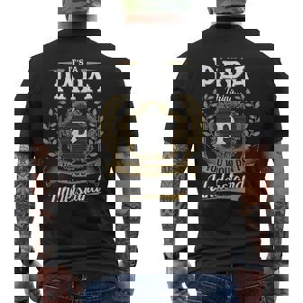 It's A Papa Thing You Wouldn't Understand Personalized Last Name Papa Family Crest Coat Of Arm Men's T-shirt Back Print - Thegiftio UK