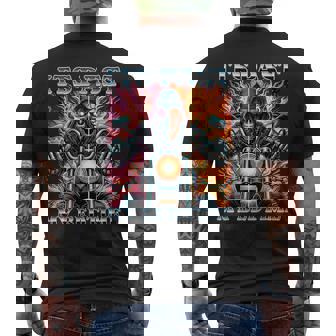It's Past My Bedtime Skeleton Meme Sigma Cringe Ironic Men's T-shirt Back Print - Thegiftio UK