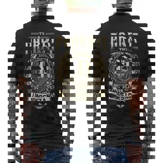 Its A Pharris Thing You Wouldnt Understand Name Vintage Men's T-shirt Back Print - Thegiftio
