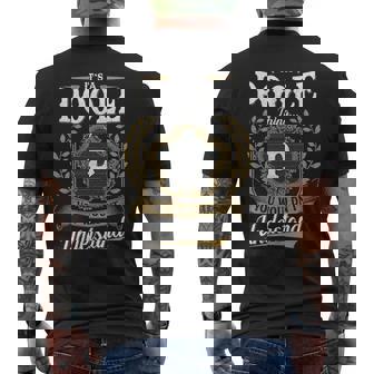 It's A Poole Thing You Wouldn't Understand Personalized Last Name Poole Family Crest Coat Of Arm Men's T-shirt Back Print | Seseable UK