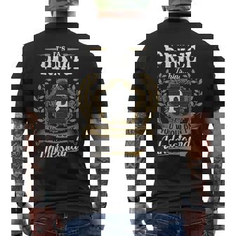It's A Prince Thing You Wouldn't Understand Personalized Last Name Prince Family Crest Coat Of Arm Men's T-shirt Back Print - Thegiftio UK