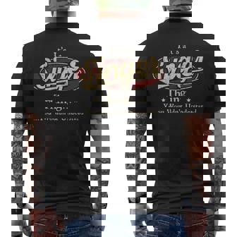 It's A Singer Thing You Wouldn't Understand Men's T-shirt Back Print - Thegiftio