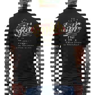 It's A Smith Thing You Wouldn't Understand Men's T-shirt Back Print - Thegiftio UK
