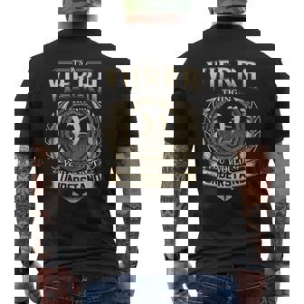 Its A Vierra Thing You Wouldnt Understand Name Vintage Men's T-shirt Back Print - Thegiftio UK
