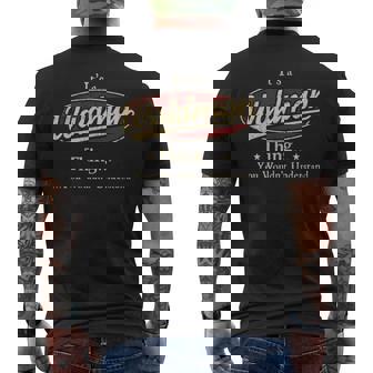 It's A Waldman Thing You Wouldn't Understand Men's T-shirt Back Print | Seseable UK