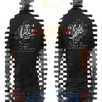 It's A Wild Thing You Wouldn't Understand Men's T-shirt Back Print - Thegiftio