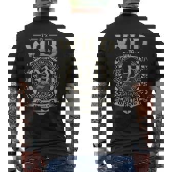 It's A Wild Thing You Wouldn't Understand Men's T-shirt Back Print - Thegiftio