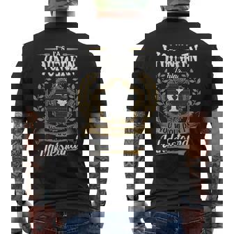 It's A Youngren Thing You Wouldn't Understand Personalized Last Name Youngren Family Crest Coat Of Arm Men's T-shirt Back Print - Thegiftio
