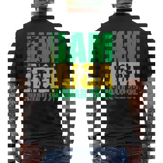 Jamaica 2024 Group Trip Matching Family Squad Men's T-shirt Back Print - Thegiftio