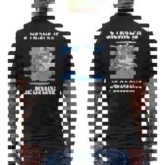 Je Ne Ronfle Pas Je Ronronne Cadeau Humour Chat T-shirt imprimé au dos - Cadeauxyz