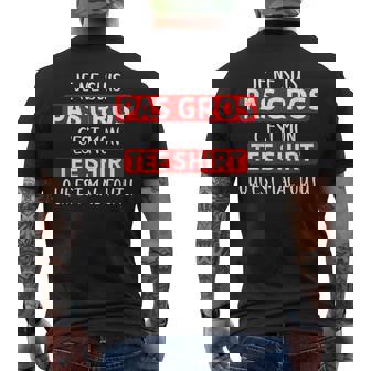 - Je Ne Suis Pas Gros C'est Mon Qui Est Mal Foutu T-shirt imprimé au dos - Cadeauxyz