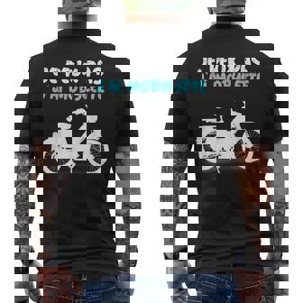Je Peux Pas J'ai Mobylette 103Intage Humour Motard Cadeau T-shirt imprimé au dos - Cadeauxyz