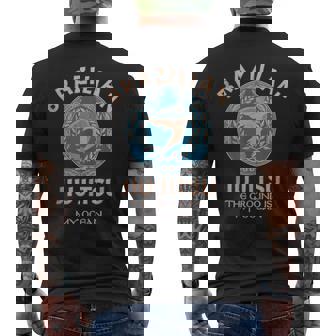 Jiu Jitsu Brasileño Bjj Tiburón Sin Mangas Camiseta Hombre Estampado Espalda - Regaloses