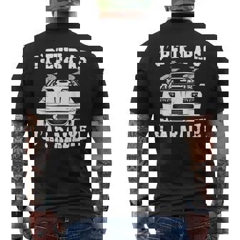 J'peux Pas J'ai Rallye Humour Cadeau Rallye Pilote De Course T-shirt imprimé au dos - Cadeauxyz