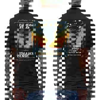 Just A Boy Who Loves Tornados Meteorology Storm Chaser Men's T-shirt Back Print - Thegiftio UK