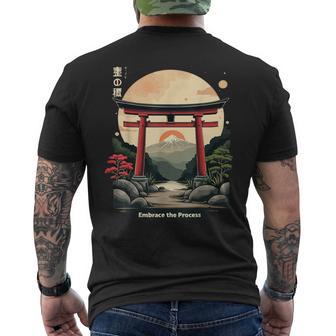 Kaizen Ist Ein Japanischer Begriff Der Continuous T-Shirt mit Rückendruck - Geschenkecke