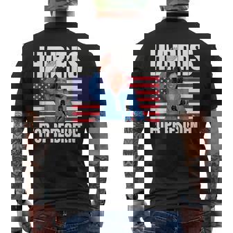 Kalama Harris For President 2024 Men's T-shirt Back Print - Seseable