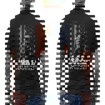 Kamala Harris Para Presidente 2024 Harris 2024 Demócrata Usa Camiseta Hombre Estampado Espalda - Regaloses
