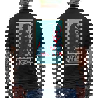 Kamala Harris Pour Président 2024 Hope Litho Style Graphic T-shirt imprimé au dos - Cadeauxyz