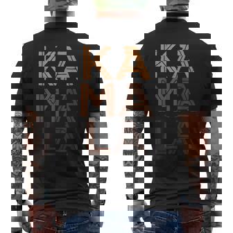 Kamala Melanin Skin Shades Black Pride Biden Harris 2020 Blm Men's T-shirt Back Print - Monsterry