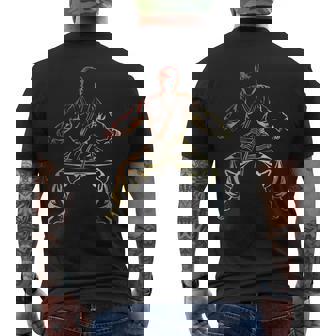 Karate Boy Sketch Vintage For Boys Men's T-shirt Back Print - Thegiftio UK