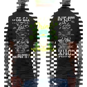 Keep Calm And Drink Like A Mahmoud Men's T-shirt Back Print - Seseable