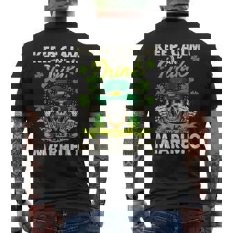 Keep Calm And Drink Like A Marrufo Men's T-shirt Back Print - Seseable