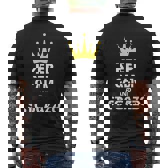 Keep Calm And Stocazzo T-shirt da uomo con stampa posteriore - Novitaregali