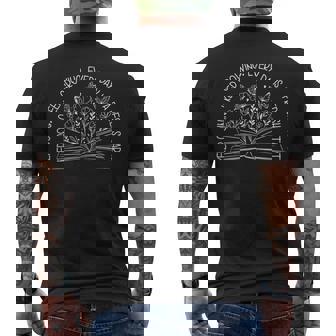 Keep Going Keep Growing Self Love Mental Health Quote Men's T-shirt Back Print | Mazezy