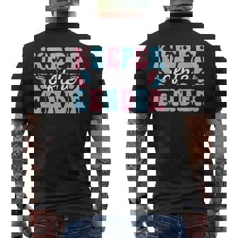 Keeper Of The Gender Baby Shower Gender Reveal Party Men's T-shirt Back Print - Thegiftio UK