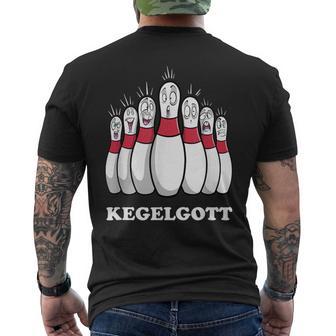 Kegelgott T-Shirt mit Rückendruck - Geschenkecke