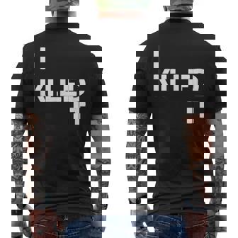 I Killed It Self Achievement Motivational Quotes For Success Men's T-shirt Back Print - Monsterry