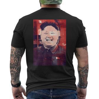 Kim Jong Un Diktator Nordkorea T-Shirt mit Rückendruck - Geschenkecke