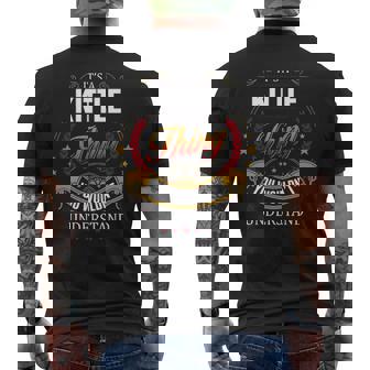 Kittle Family Crest Kittle Kittle Clothing Kittle T Kittle T For The Kittle 131 Men's T-shirt Back Print | Seseable UK