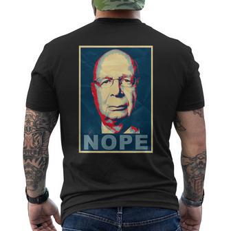 Klaus Schwab Nö T-Shirt mit Rückendruck - Geschenkecke