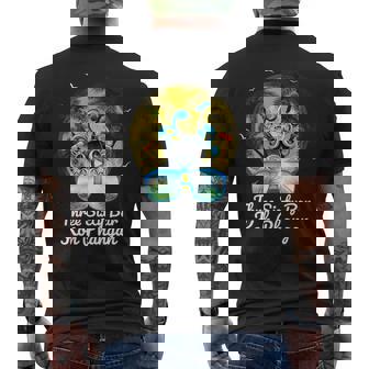 Koh Phangan Party Nightlife Beach Men's T-shirt Back Print - Monsterry