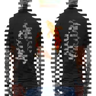 Koi Fish Japanese Koi Carp Men's T-shirt Back Print - Thegiftio UK