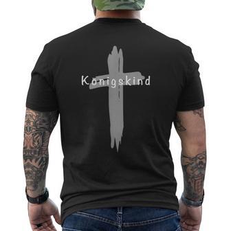 Königskind Faith Leben Christlich T-Shirt mit Rückendruck - Geschenkecke