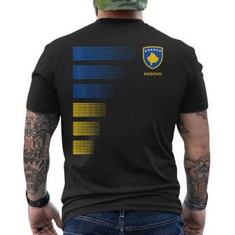 Kosovo Albania Jersey T-Shirt mit Rückendruck - Geschenkecke