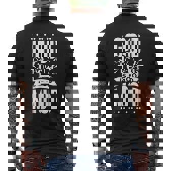 La Bonne Nourriture C'est La Bonne Humeur T-shirt imprimé au dos - Cadeauxyz