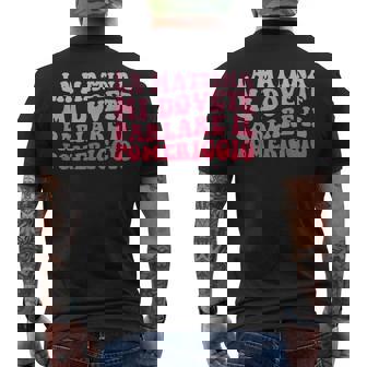 La Mattina Mi Dovete Parlare Il Pomeriggio Divertente Retrò T-shirt da uomo con stampa posteriore - Novitaregali