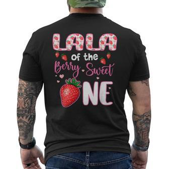 Lala Of The Berry Sweet One Strawberry First Birthday Men's T-shirt Back Print - Monsterry UK