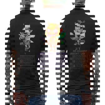 Las Hadas No Son Solo Luz Diseño Para Gamers Cuello Camiseta Hombre Estampado Espalda - Regaloses