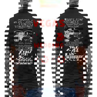 Las Vegas Wedding Crew Bachelor Bachelorette Party Men's T-shirt Back Print | Seseable UK