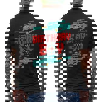 Laser Tag Birthday Boy Para Un Equipo Láser Tag Camiseta Hombre Estampado Espalda - Regaloses