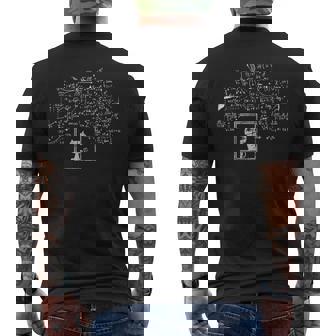 Le Chat Dans Une Boîte De Schrodinger Physique Quantique Physicien Science T-shirt imprimé au dos - Cadeauxyz