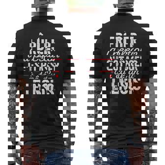 Le Lensois Parfait Cadeau Humour Lens T-shirt imprimé au dos - Cadeauxyz