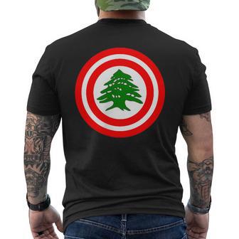 Lebanese Flag Lebanon Revolution Beirut Protest Demo T-Shirt mit Rückendruck - Geschenkecke