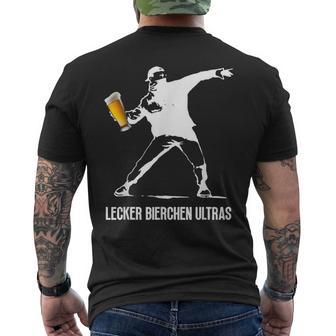 Lecker Bierchen Ultras T-Shirt mit Rückendruck - Geschenkecke