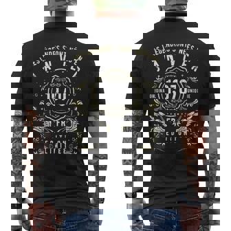 Les Légendes Sont Nées En Janvier 1970 T-shirt imprimé au dos - Cadeauxyz